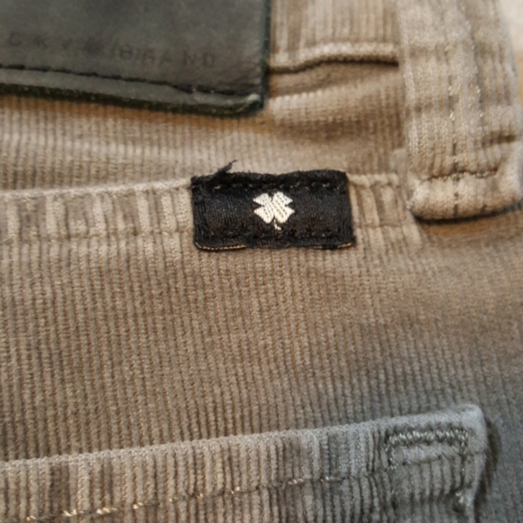 Lucky Brand corduroy grey skinny jeans stretchy - Picture 7 of 7